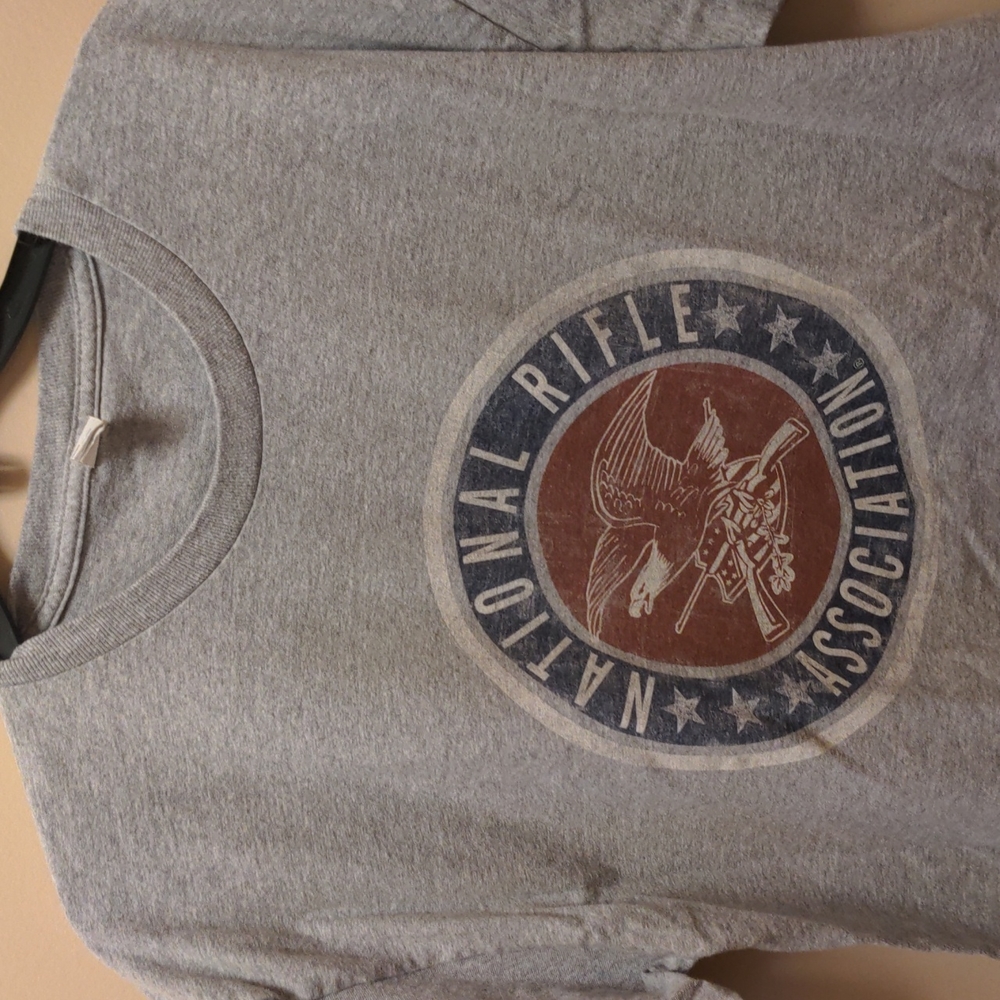 Men's NRA cotton short sleeved t shirt